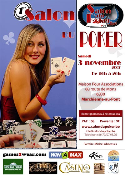 Affiche salon du poker